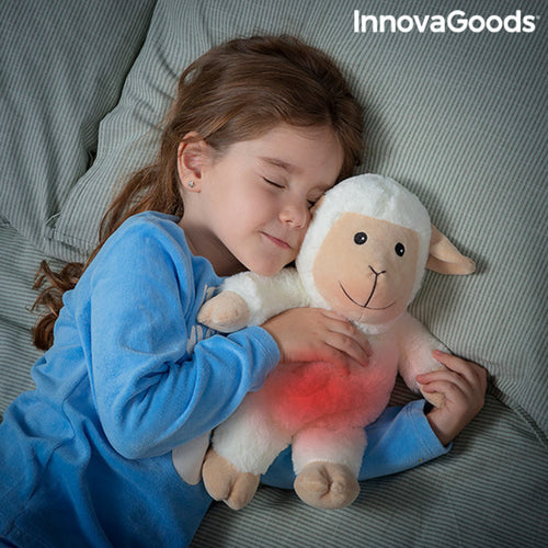 Sheep Soft Toy with Warming and Cooling Effect Wooly InnovaGoods - Soft Toys