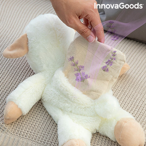 Sheep Soft Toy with Warming and Cooling Effect Wooly InnovaGoods - Soft Toys
