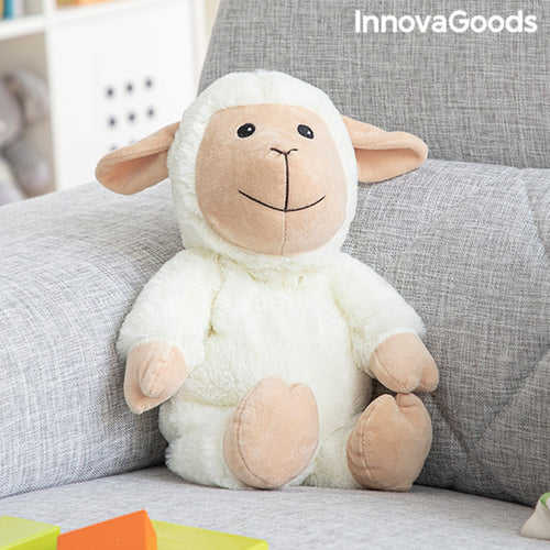 Sheep Soft Toy with Warming and Cooling Effect Wooly InnovaGoods - Soft Toys
