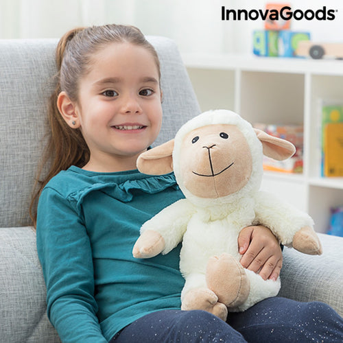 Sheep Soft Toy with Warming and Cooling Effect Wooly InnovaGoods - Soft Toys