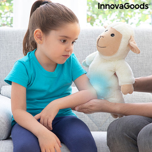 Sheep Soft Toy with Warming and Cooling Effect Wooly InnovaGoods - Soft Toys