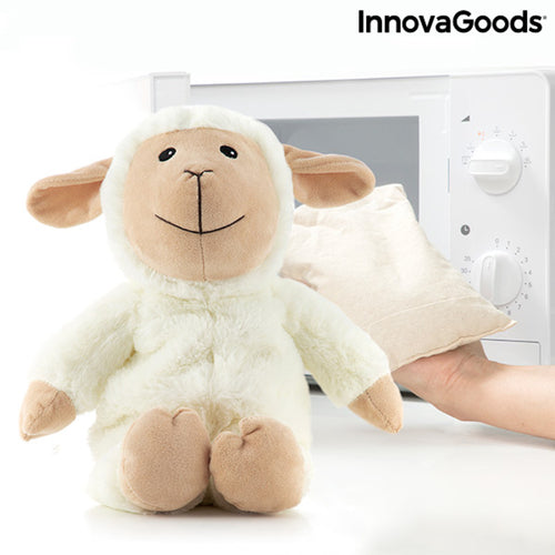 Sheep Soft Toy with Warming and Cooling Effect Wooly InnovaGoods - Soft Toys