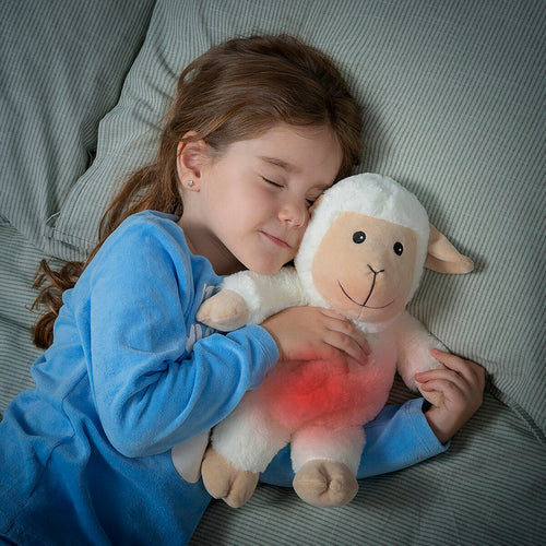 Sheep Soft Toy with Warming and Cooling Effect Wooly InnovaGoods - Soft Toys