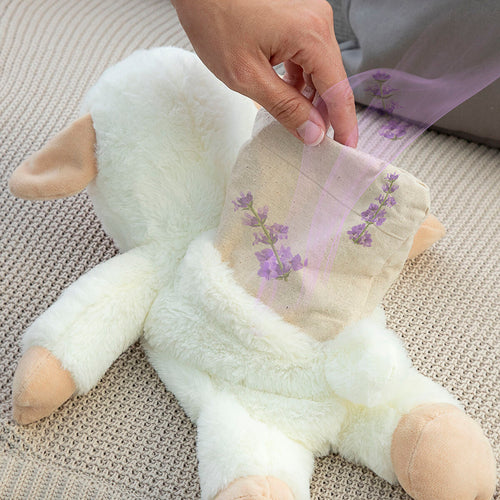 Sheep Soft Toy with Warming and Cooling Effect Wooly InnovaGoods - Soft Toys