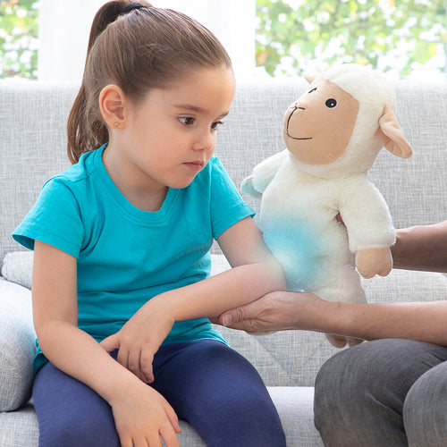 Sheep Soft Toy with Warming and Cooling Effect Wooly InnovaGoods - Soft Toys