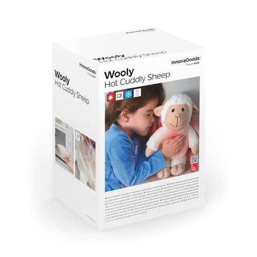 Sheep Soft Toy with Warming and Cooling Effect Wooly InnovaGoods - Soft Toys