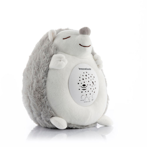 Hedgehog Soft Toy with White Noise and Nightlight Projector Spikey - Soft Toys