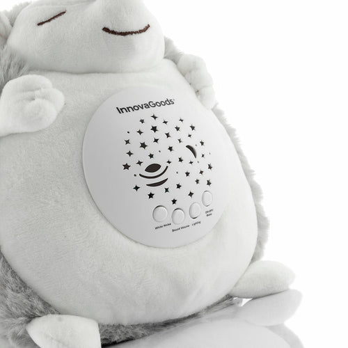 Hedgehog Soft Toy with White Noise and Nightlight Projector Spikey - Soft Toys