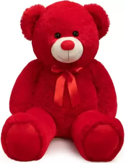 3 Feet Teddy bear stuffed animal soft toy gift Red - Soft Toys